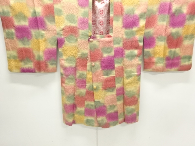 JAPANESE MICHIYUKI COAT / MATELASSE / WOVEN KIKU